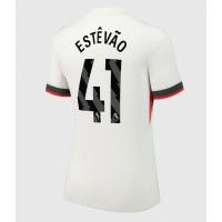 Chelsea Estevao Willian #41 Vonkajší Ženy futbalový dres 2025-26 Krátky Rukáv